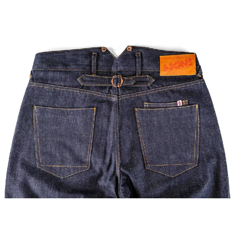 The New Frontier 14oz Selvedge Anti-bac Raw Denim Jeans