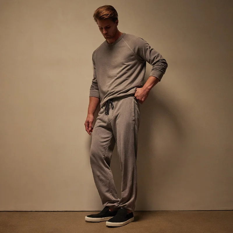 Vintage French Terry Sweatpant - Silver Grey Pigment