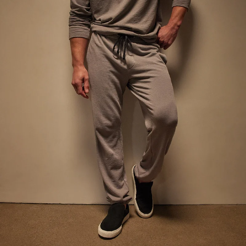 Vintage French Terry Sweatpant - Silver Grey Pigment