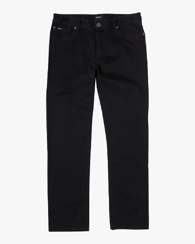 Weekend Straight Fit Jeans - Black Overdye