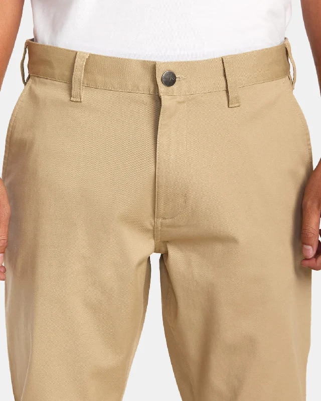 Weekend Stretch Chino Pants - Khaki