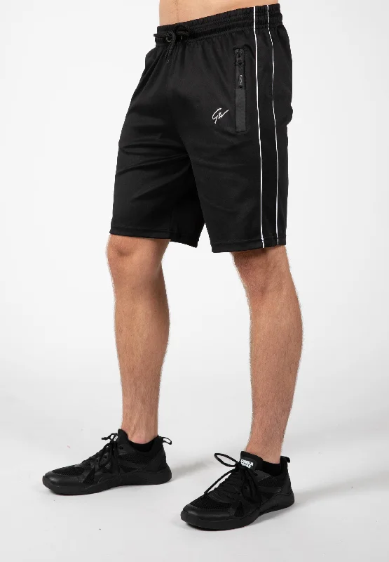 Wenden Track Shorts - Black/White