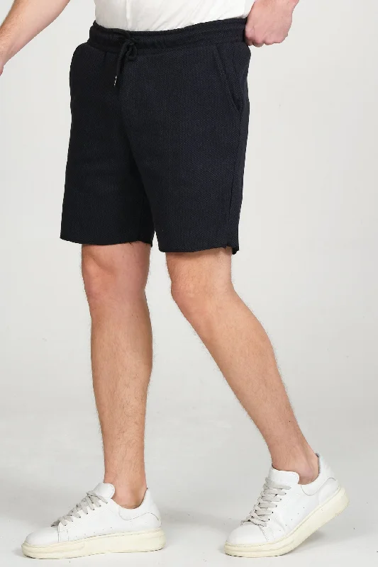 Navy Sax Shorts