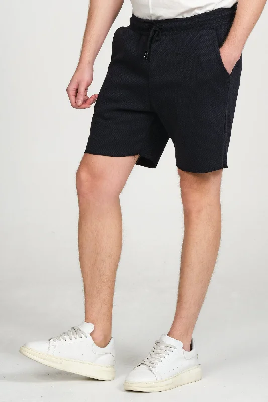 Navy Sax Shorts