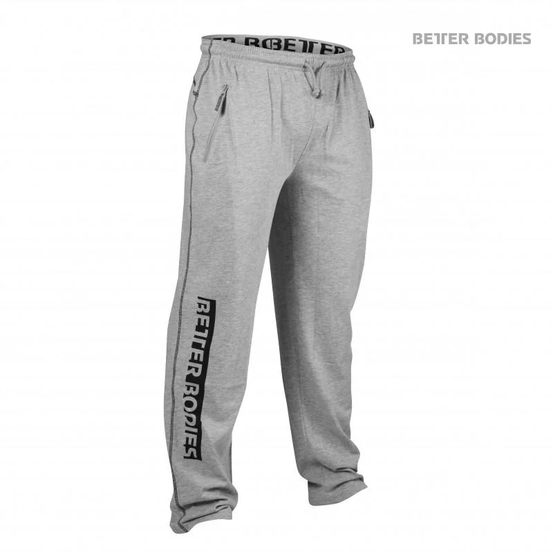 Better Bodies BB Gym Sweatpants - Greymelange