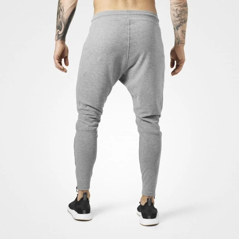 Better Bodies Harlem Zip Pants - Greymelange