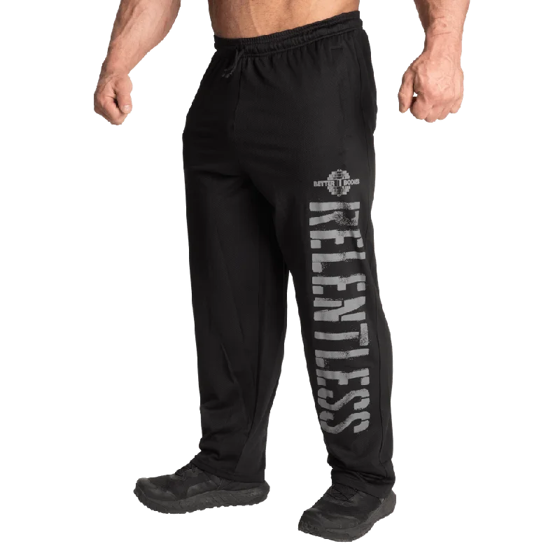 Better Bodies Relentless Mesh Pants - Black