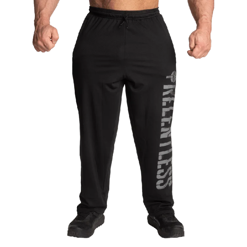 Better Bodies Relentless Mesh Pants - Black