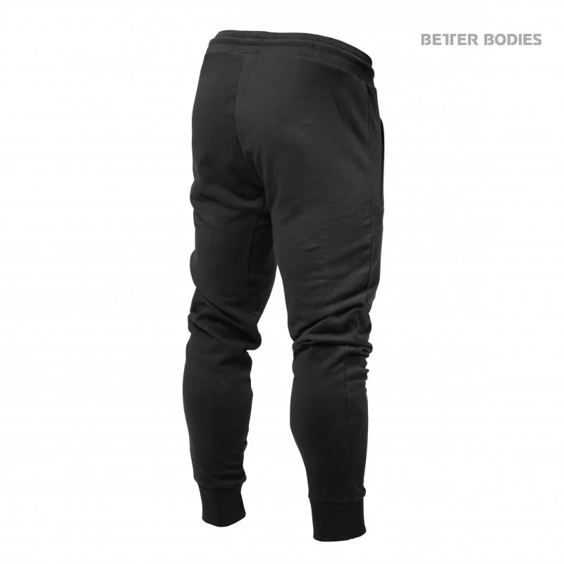 Better Bodies Tapered Joggers - Black