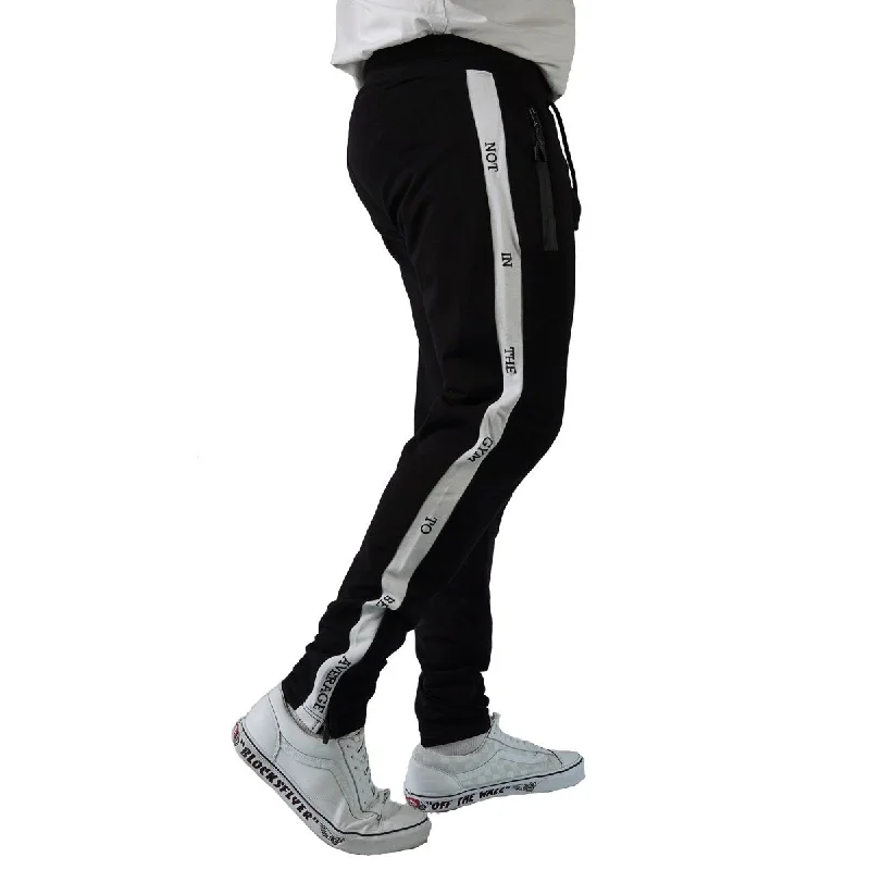 Brachial Jogging Pants Classy - Black/White