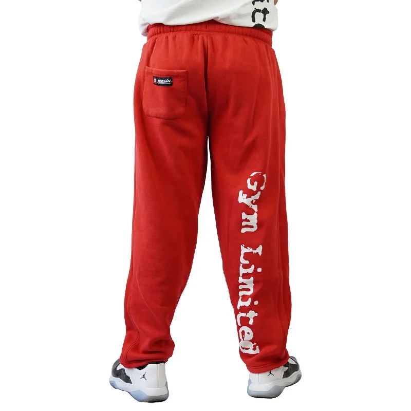 Brachial Tracksuit Trousers Gym - Red/White