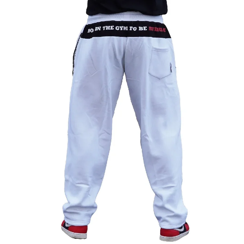 Brachial Tracksuit Trousers Rude - White