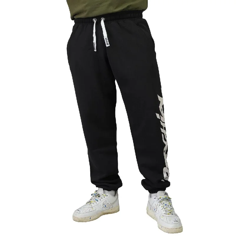 Brachial Tracksuit Trousers Smooth - Black