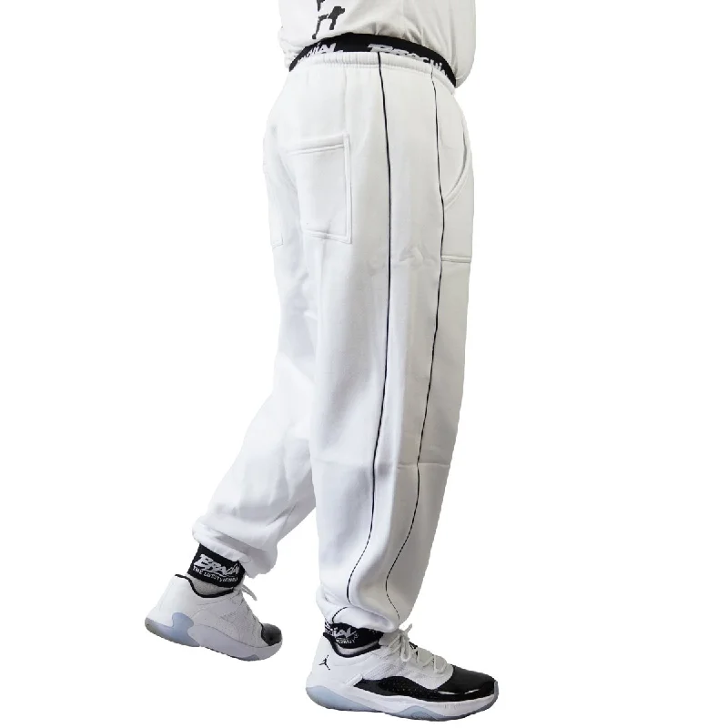 Brachial Tracksuit Trousers Spacy - White/Black