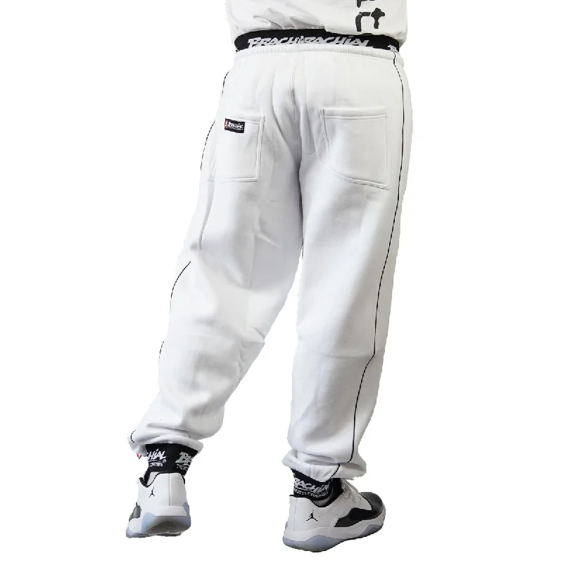 Brachial Tracksuit Trousers Spacy - White/Black