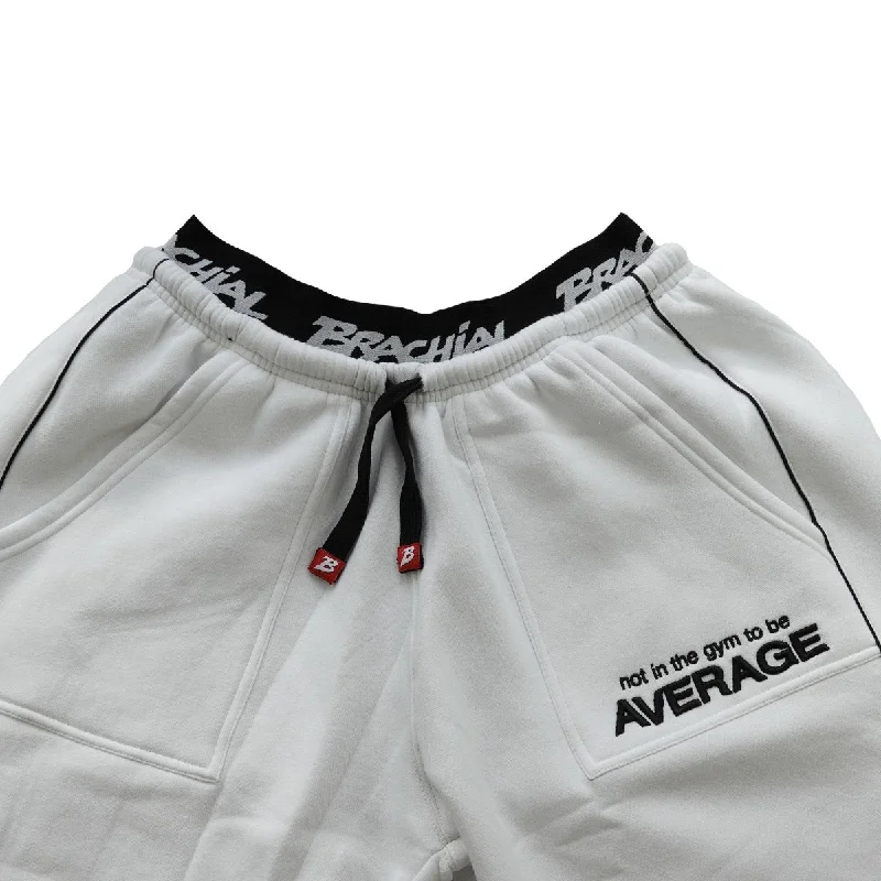 Brachial Tracksuit Trousers Spacy - White/Black