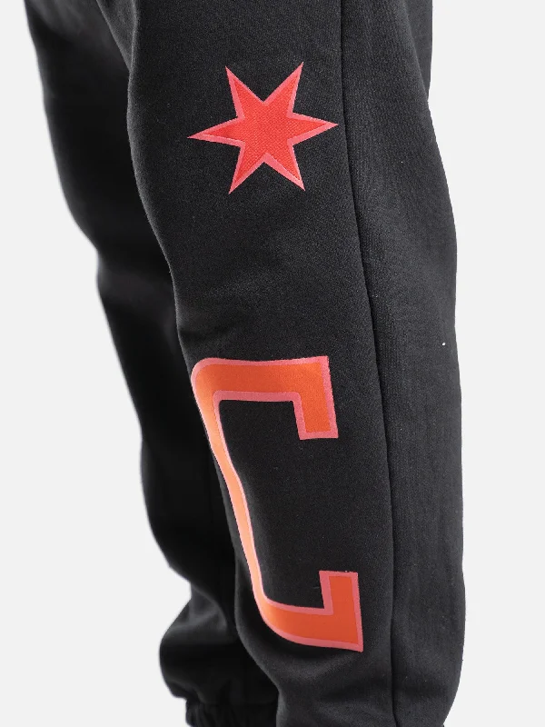 Calça Moletom Overcome OVCM Patch Preto