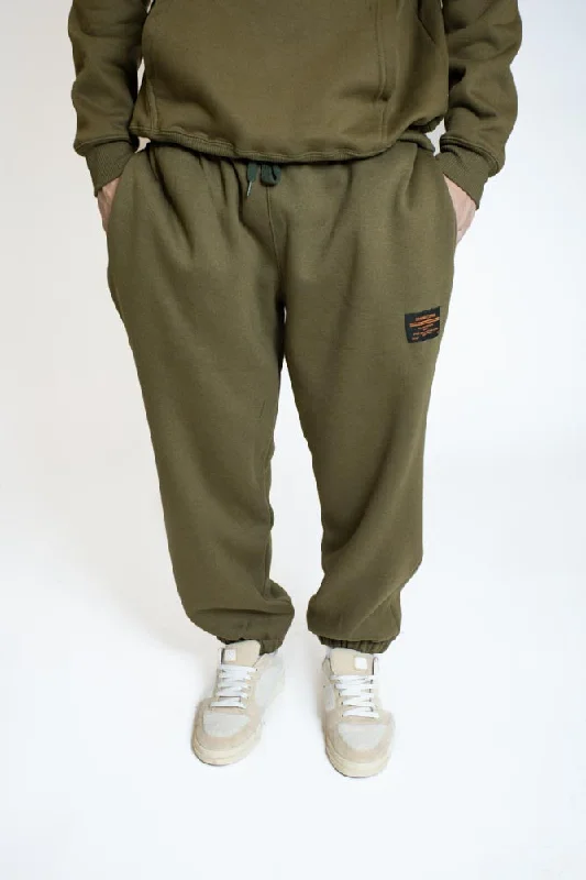 Calça Moletom Overcome Urban Trippers Verde Militar