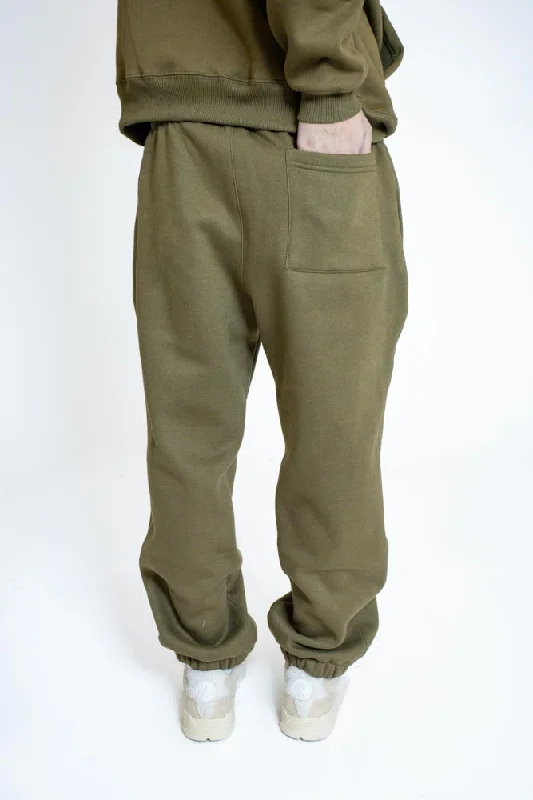 Calça Moletom Overcome Urban Trippers Verde Militar