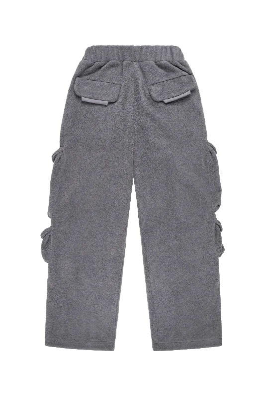 FLEECE CARGO JOGGER TORNADO GREY