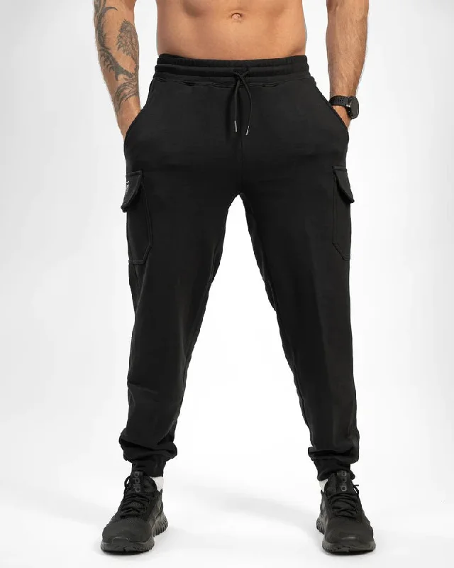 Gavelo Xtreme Cargo Joggers - Black