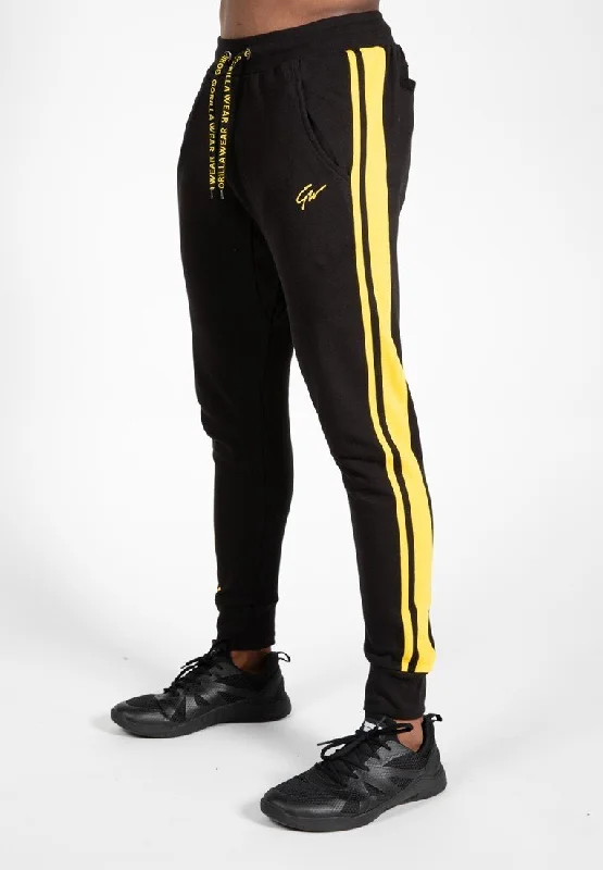 Gorilla Wear Banks Pants - Black/Yellow