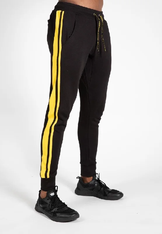 Gorilla Wear Banks Pants - Black/Yellow