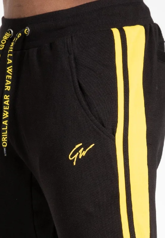 Gorilla Wear Banks Pants - Black/Yellow