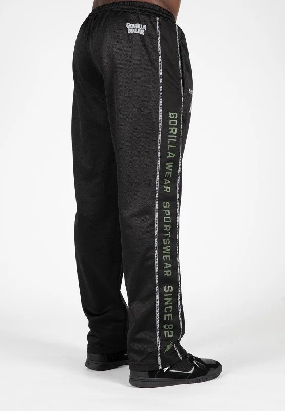 Gorilla Wear Functional Mesh Pants - Black/Green