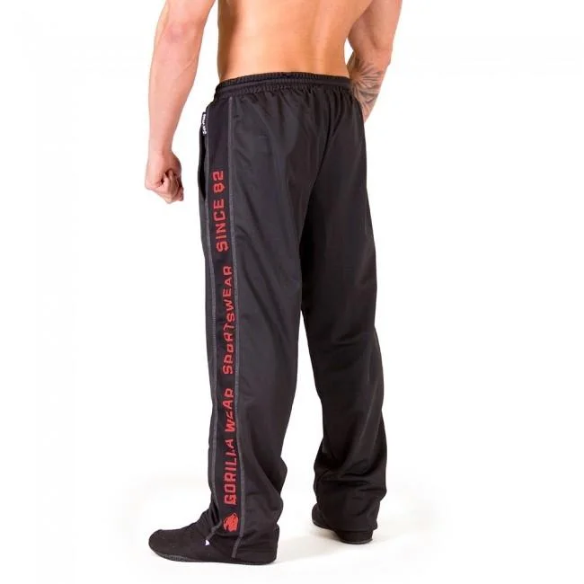 Gorilla Wear Functional Mesh Pants - Black-Red