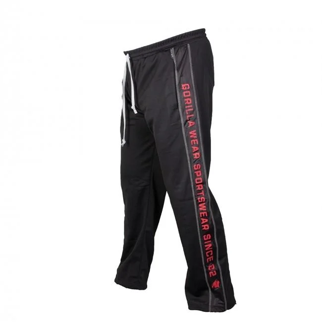 Gorilla Wear Functional Mesh Pants - Black-Red