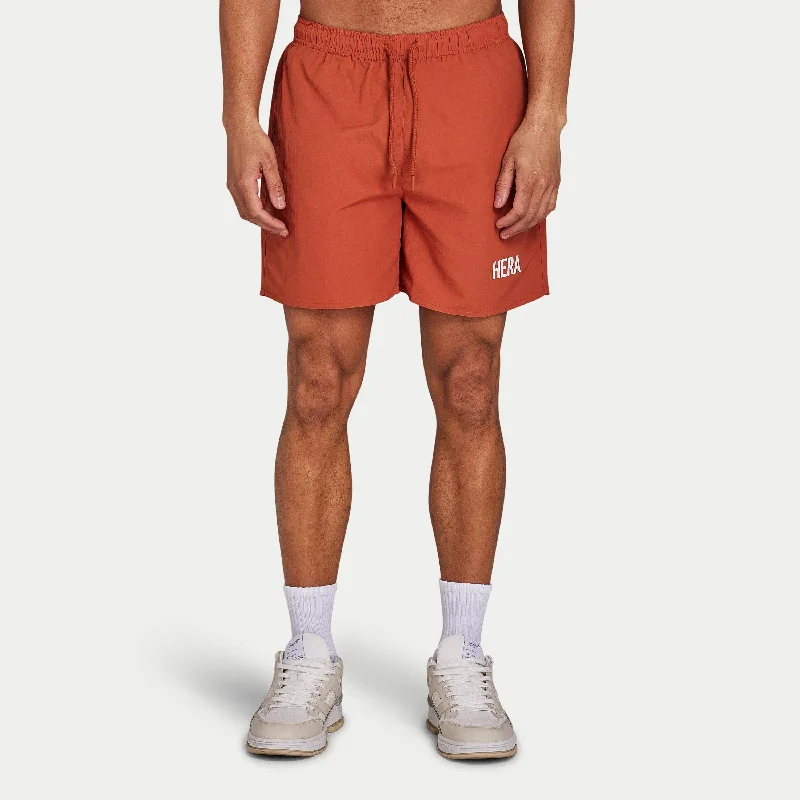 Mens Swim Short - Clay Brown