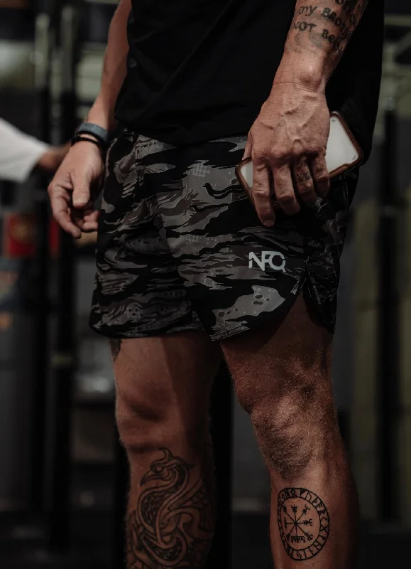 Midnight Tigerstripe Training Shorts