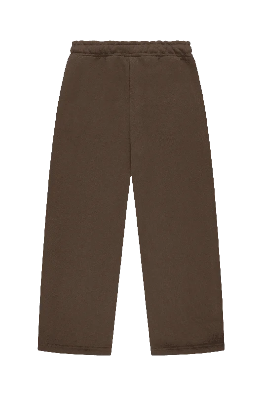 MORE MONEY LOGO JOGGER BROWN