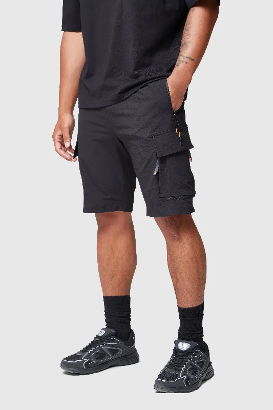 NAVIGATE CARGO SHORT - BLACK