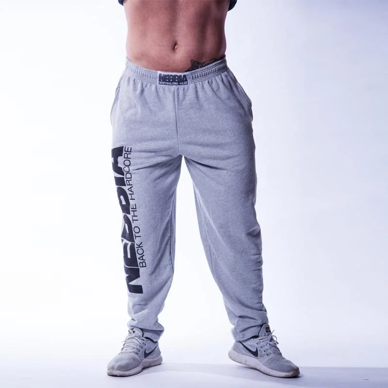 Nebbia Hardcore Fitness Sweatpants 510 - Light Grey