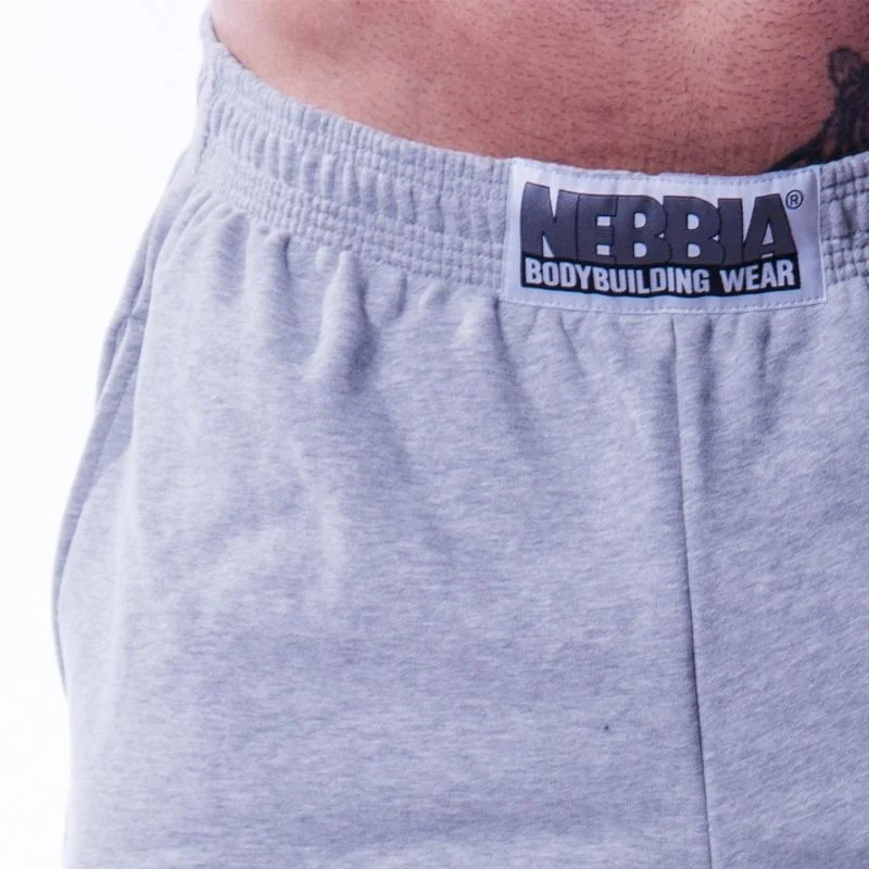 Nebbia Hardcore Fitness Sweatpants 510 - Light Grey