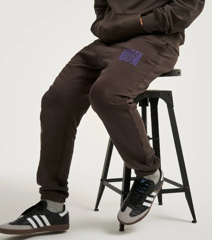 NICCE Mens Atom Joggers | Coffee Brown