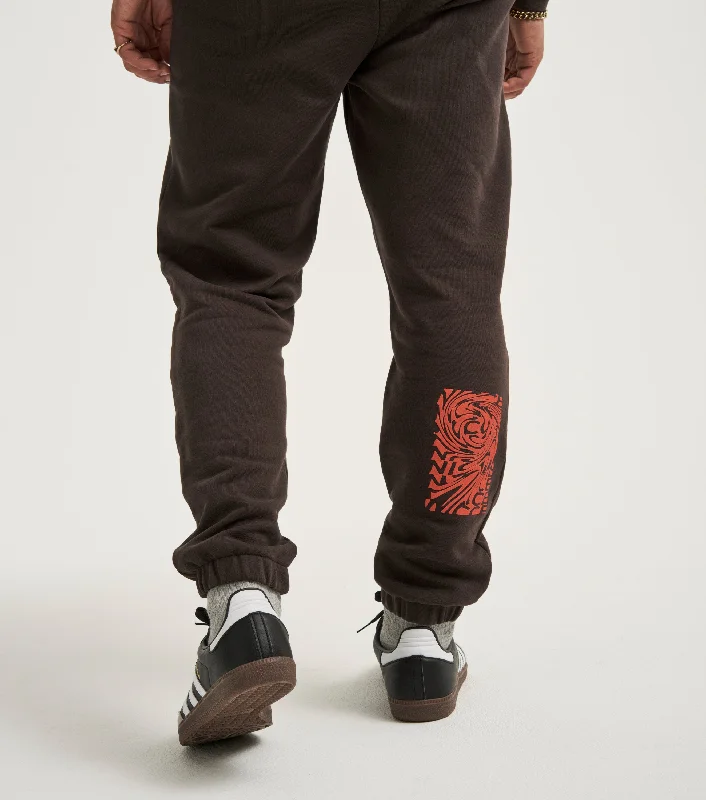 NICCE Mens Atom Joggers | Coffee Brown