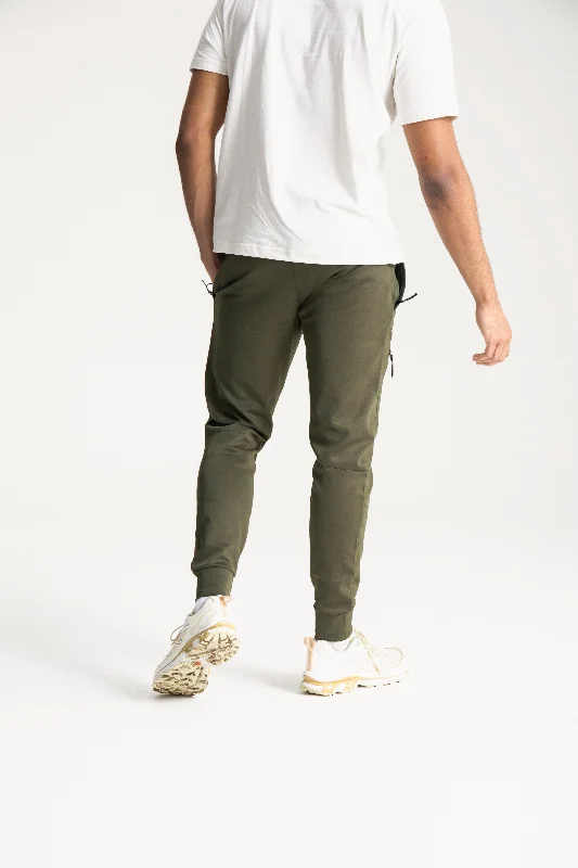 NICCE Mens Calix Tech Joggers | Juniper Green