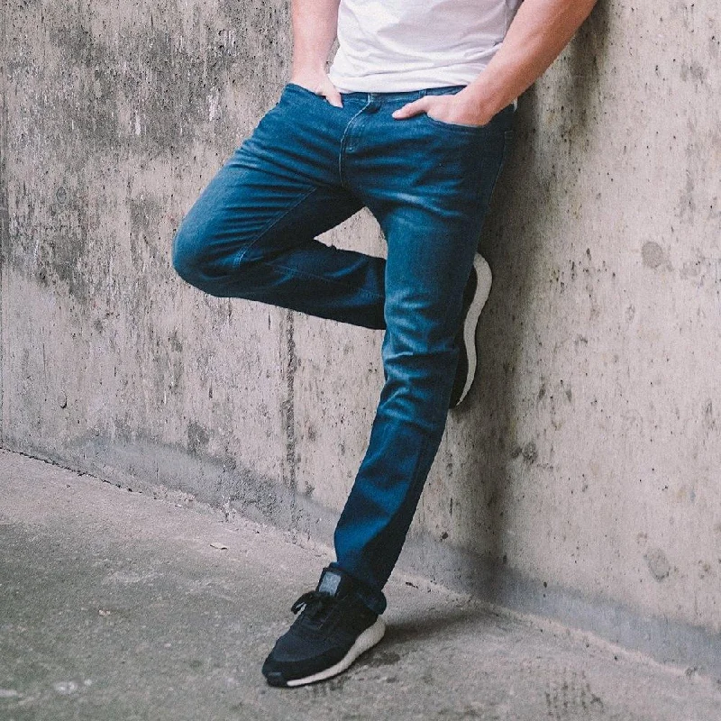 Olympvs Athletic Fit Jeans - Midnight Wash