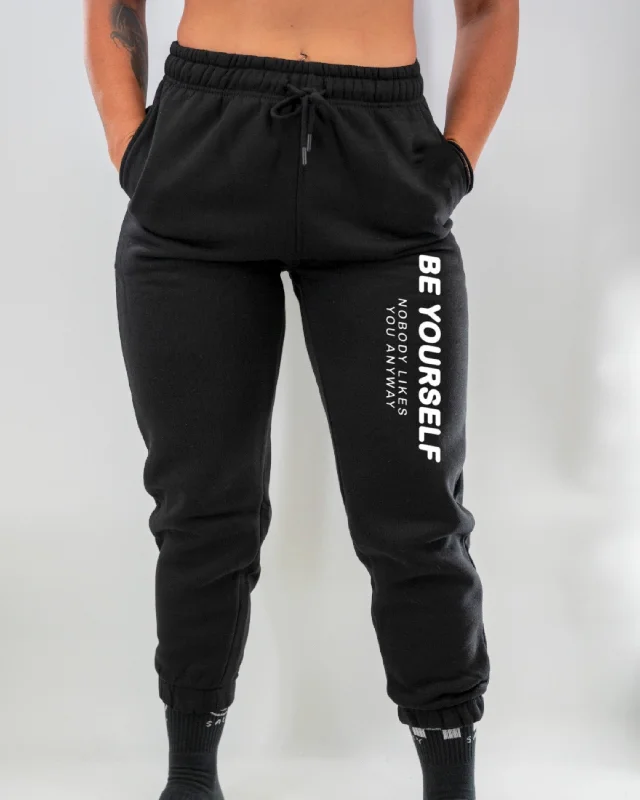 Salty Savage Unisex “Be Yourself” Fleece Sweatpants/Joggers