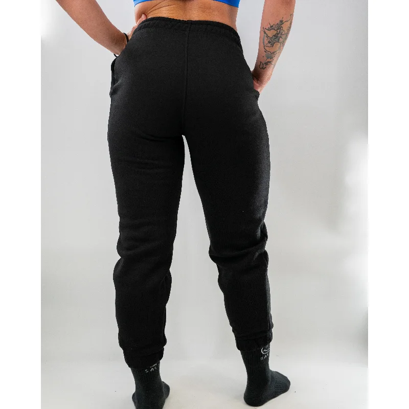 Salty Savage Unisex “Spliced Smile” Fleece Sweatpants/Joggers