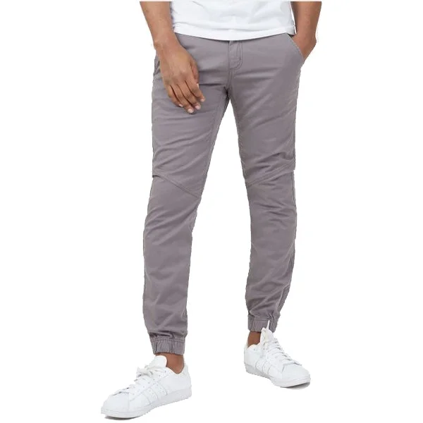 Tentree Men's Pants - Twill Jogger - Granite Grey