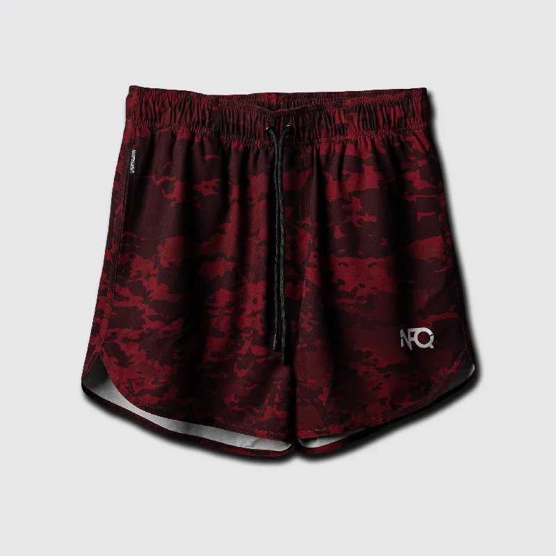 MultiPattern Blood Red Training Shorts