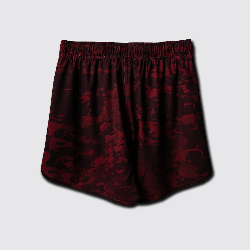 MultiPattern Blood Red Training Shorts