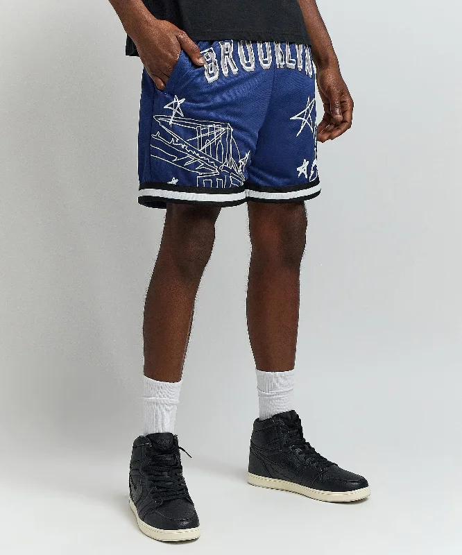 Brooklyn Mesh Shorts - Navy