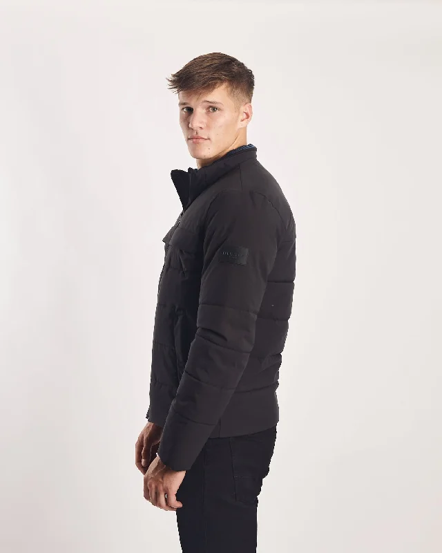 Saul Jacket Black Dust