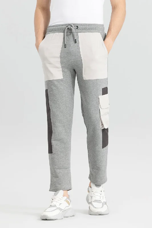 Cut & Sew Grey Jogger