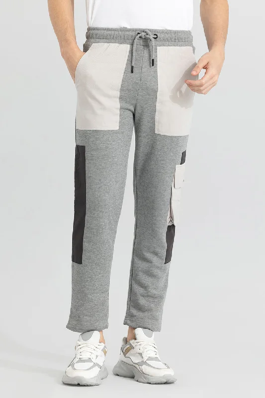 Cut & Sew Grey Jogger